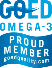 Natural Pharmaceuticals Melatonina GOED Omega-3 organizacijos logotipas.
